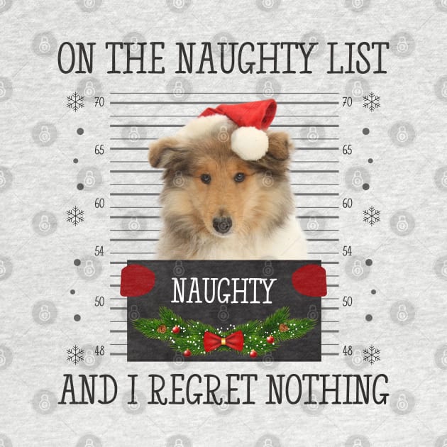 On The Naughty List, And I Regret Nothing by CoolTees